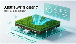 人造草坪也有“体检报告”了——智能时代，草坪比你更懂自己